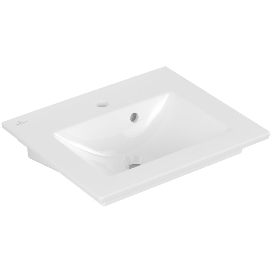 Venticello fontein 500x420mm wit met kraang. met overloop wandbev.