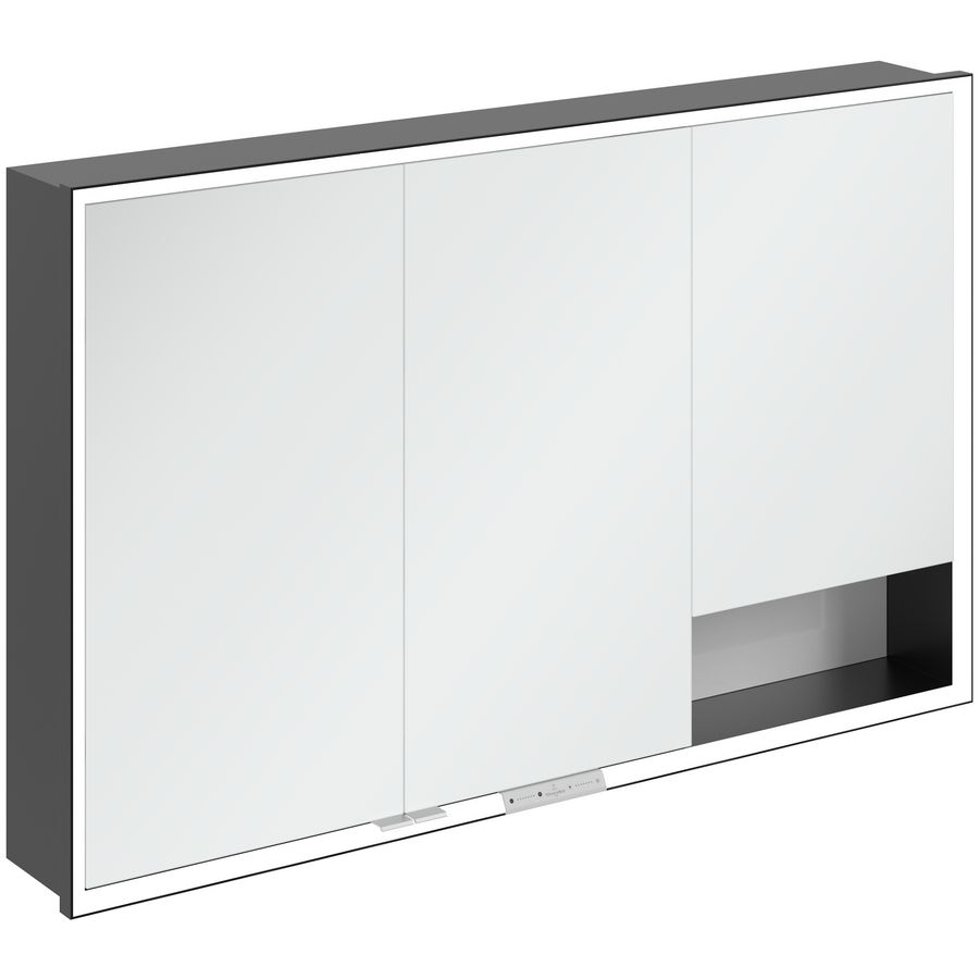 Inbouw-spiegelkast My View+ 1200x750x168mm Brilliant White