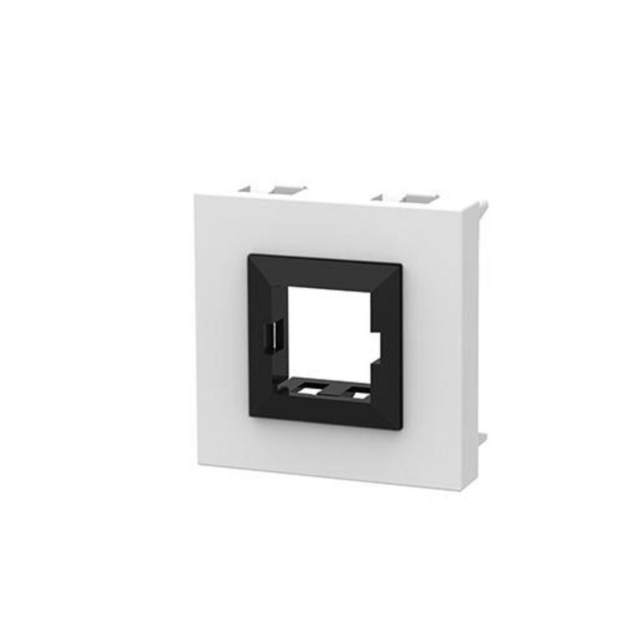 Inzetplaat M45 Avaya/Systimax inzetclip 45x45mm