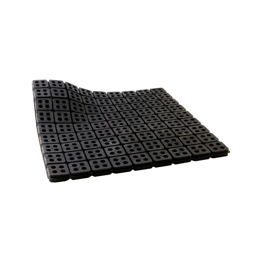 Doos a 5st. Antivibratie rubbermat 457x457mm