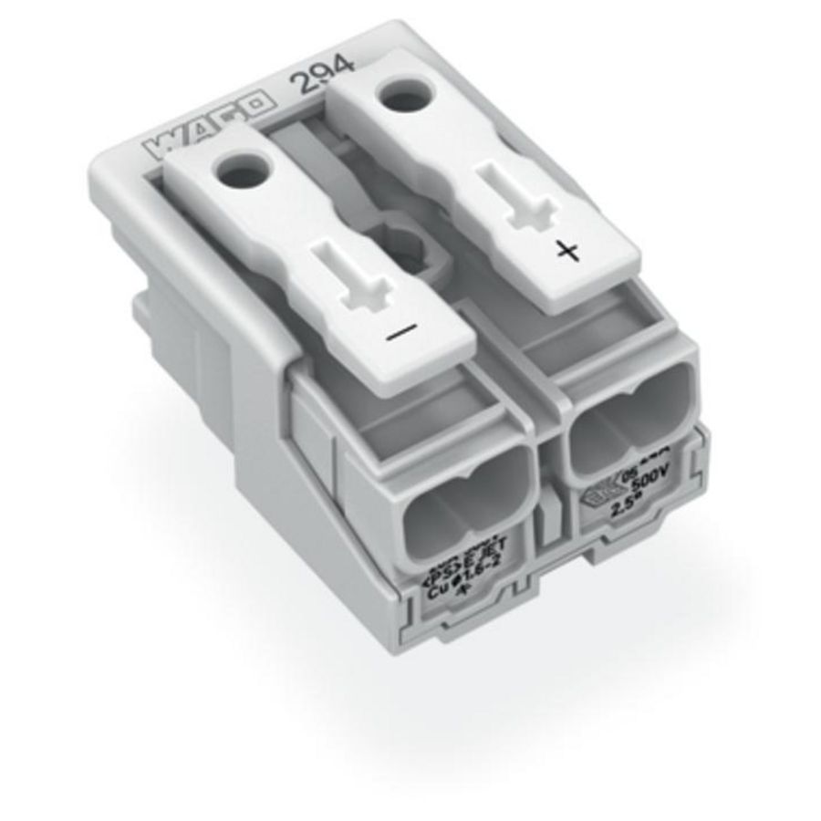Kroonklem Drukknop extern z. PE-contact 294-5072 VVE=1000