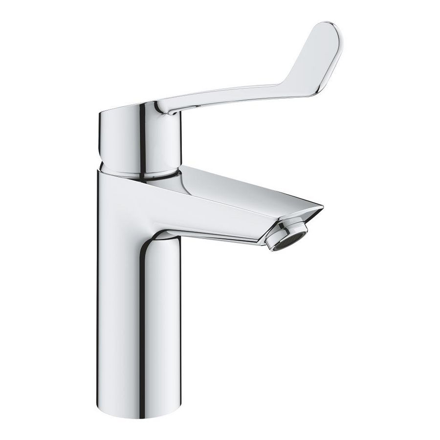 Eurosmart M-size wastafelmengkraan lange greep incl. push-open plug (prof)