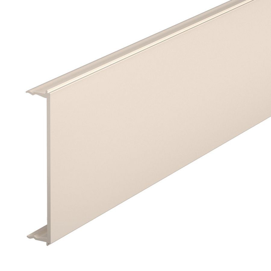 Lengte a 2m. Deksel SIGNA BASE 80 9001 poly. creme wit