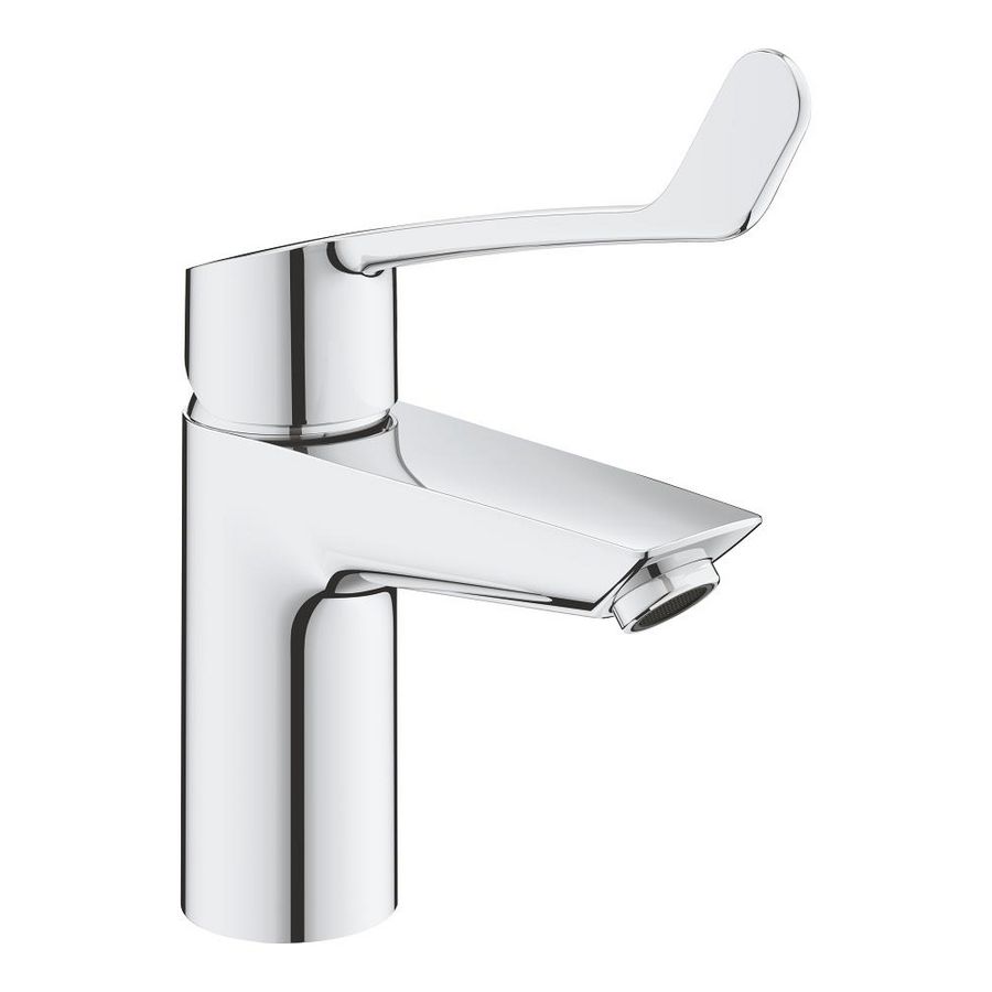 Eurosmart S-size wastafelmengkraan lange greep incl. push-open plug 1.1/4" (prof)