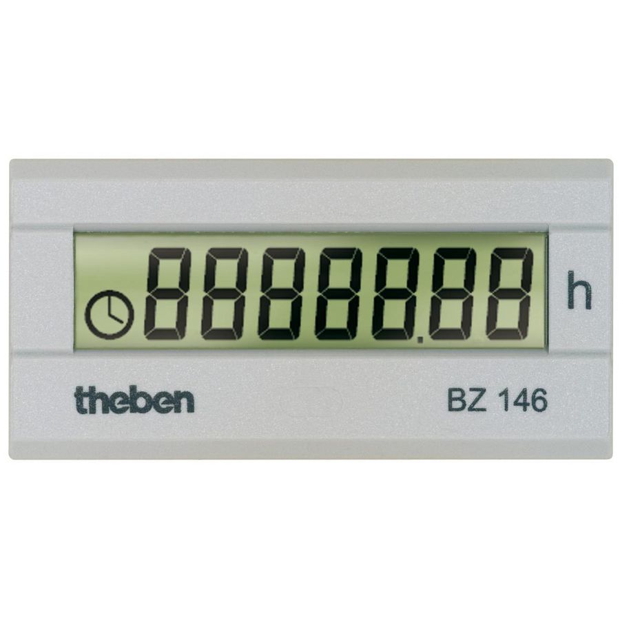 Bedrijfsurenteller BZ 146 digi 24x48mm frontplaat