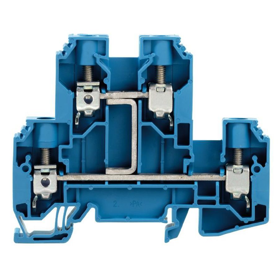 Klemrail blauw 10mm² 800V 80 1186780000 VVE=50