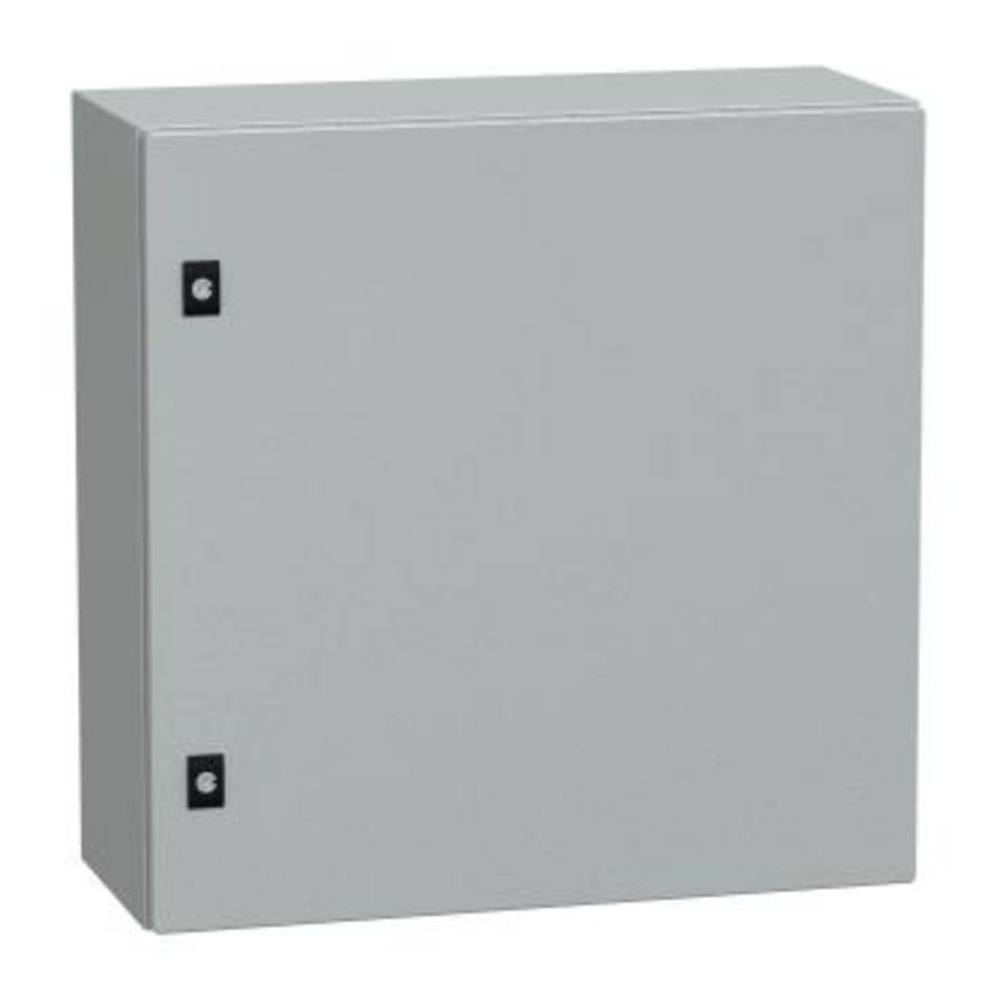 Deur 600x600x250mm IP66 / IK10 RAL7035 Spacial CRN