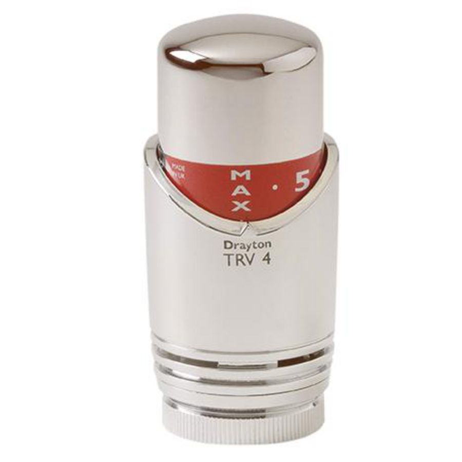 Thermostaatkop DRAYTON M30x1,5 chroom/chroom