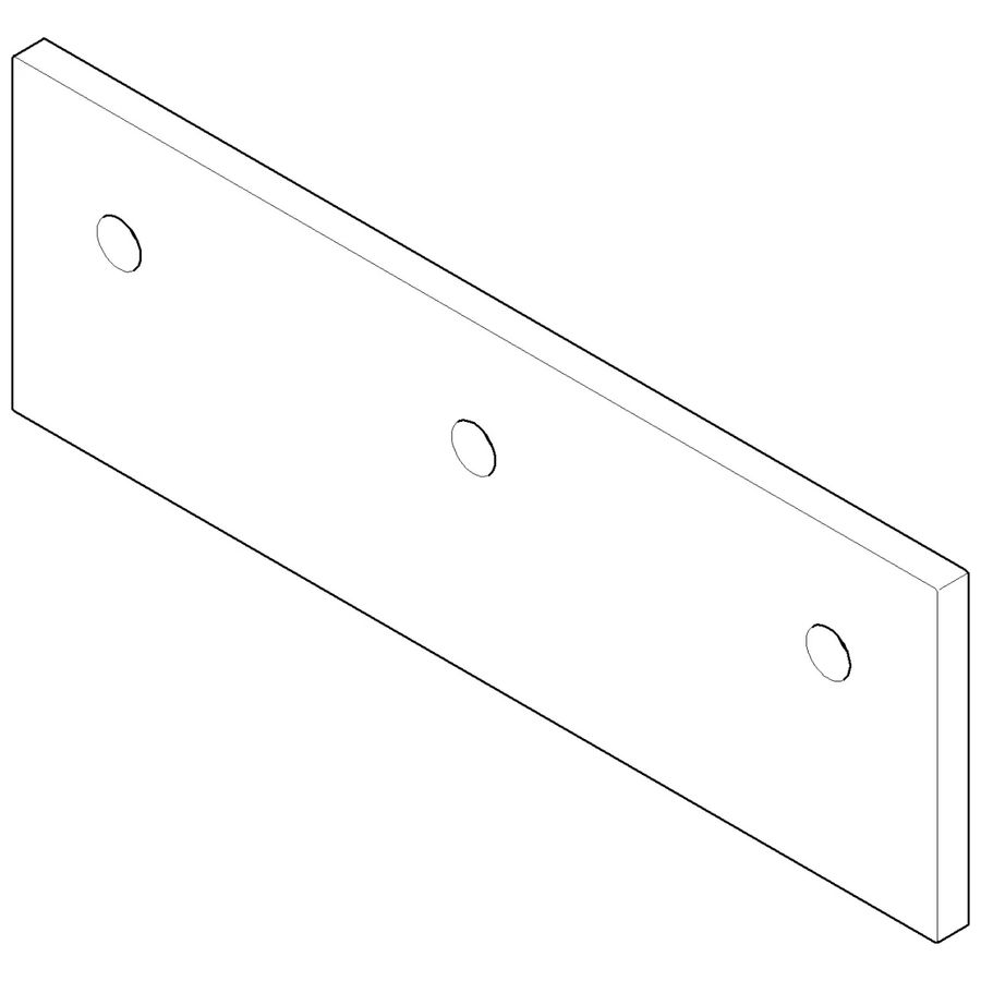 Rozet 235x78x8,5mm Champagne (22kt Goud)