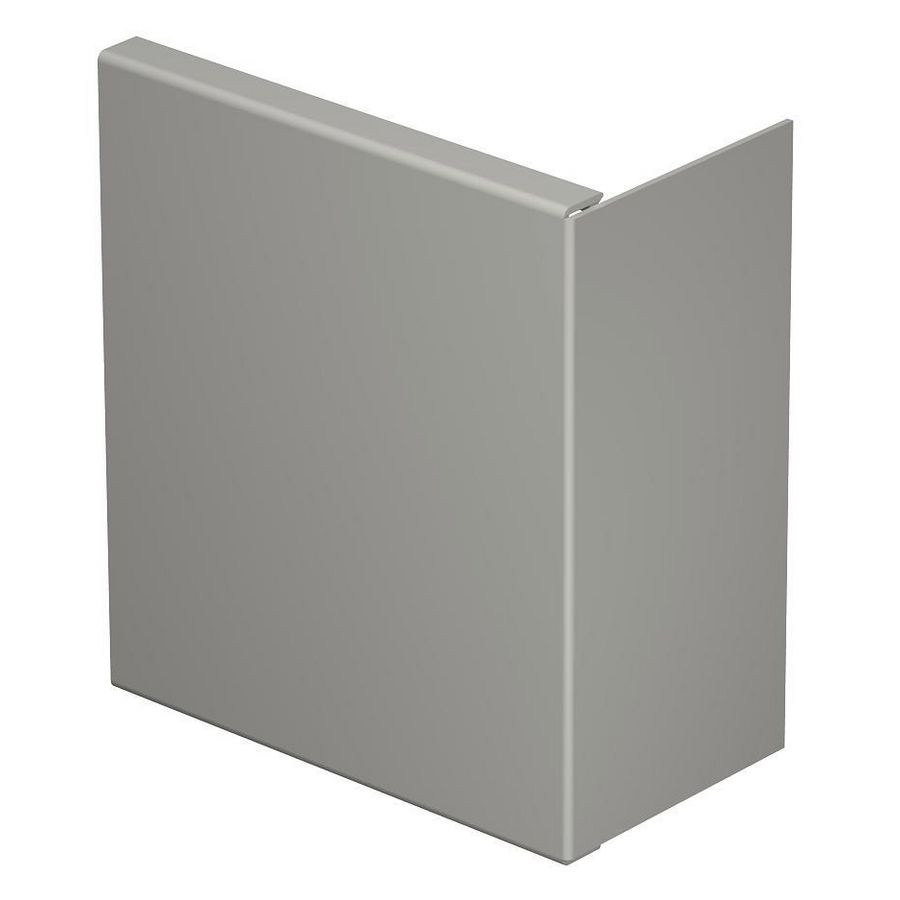 Eindstuk 80x170mm polyvinylchlorid steengrijs VVE=10