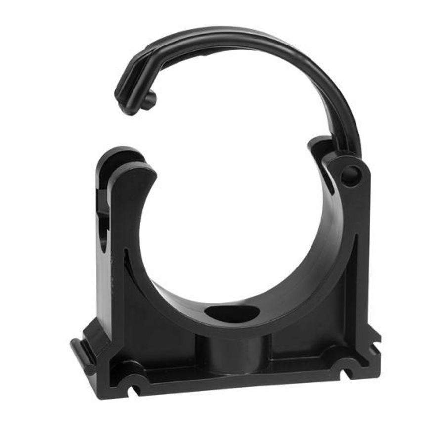 Buisklem 110mm zwart