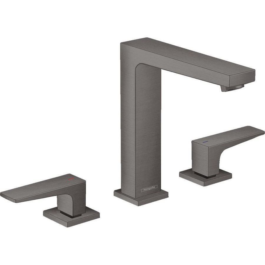 Wastafelmengkraan 160 3-gats Metropol 32515340 brushed black chrome