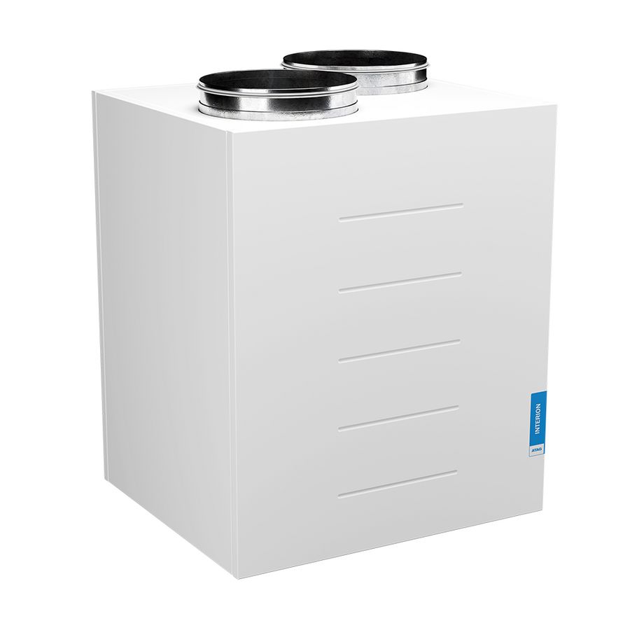 Warmtepomp L/W hybride zonder buitenunit INTERION R290 lucht in- & afvoer Ø250mm