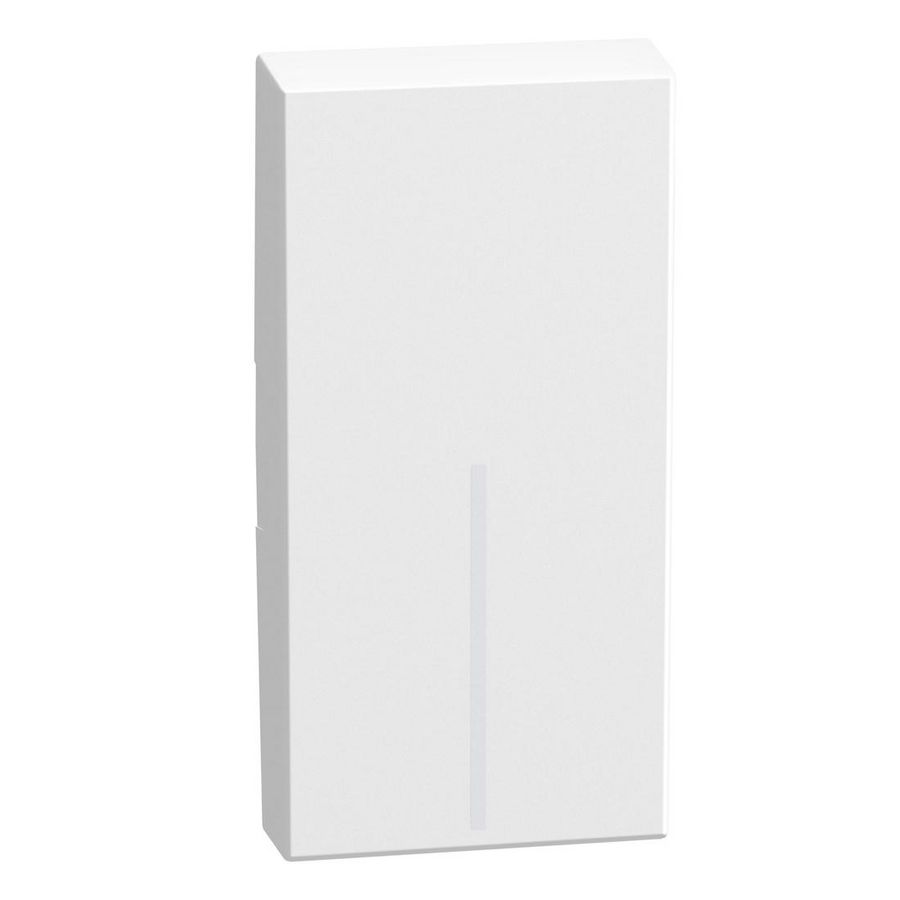 Light Now toets voor bedieningen 1 module - wit