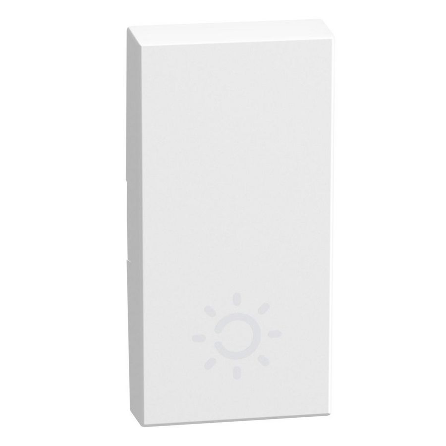 Light Now toets met pictogram lamp 1 module - wit