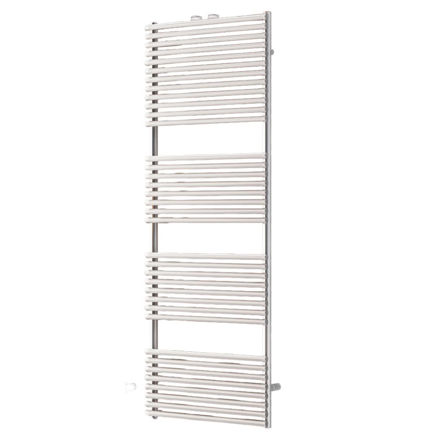 Badkamerradiator ELEN COMPACT (middenaansl. 50mm) 1500x500mm RVS Satin