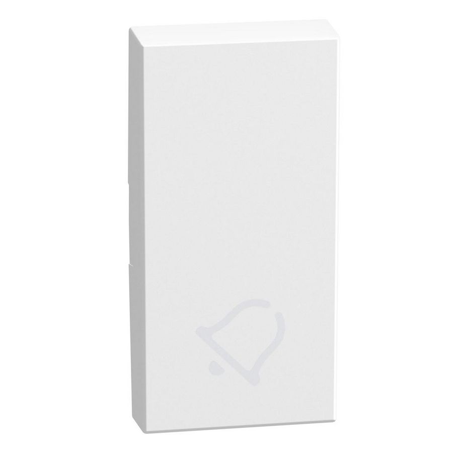 Light Now toets met pictogram bel 1 module - wit