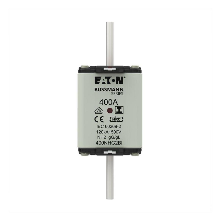 Zekering laagsp. 400A AC 500V NH2 gL/gG dubbele meld VVE=3