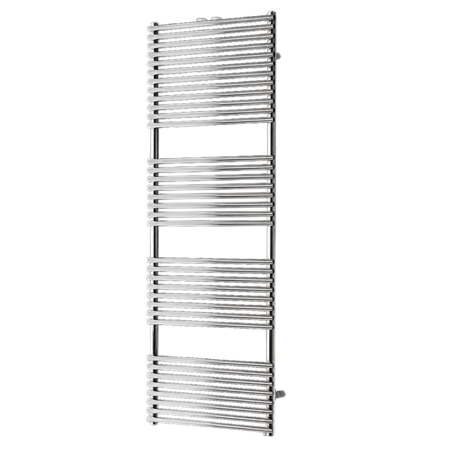 Badkamerradiator ELEN COMPACT (middenaansl. 50mm) 1500x600mm RVS Polished