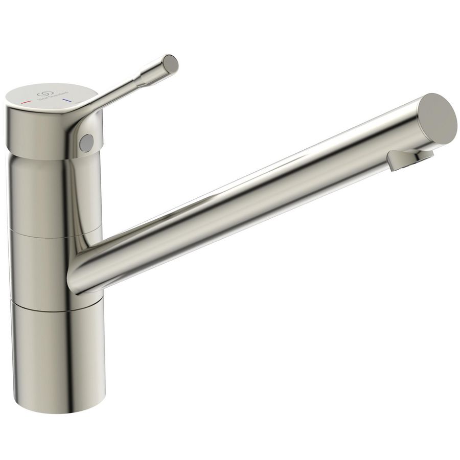 Keukenmengkraan hoog Bluestart silver storm (rvs-look) Ceralook