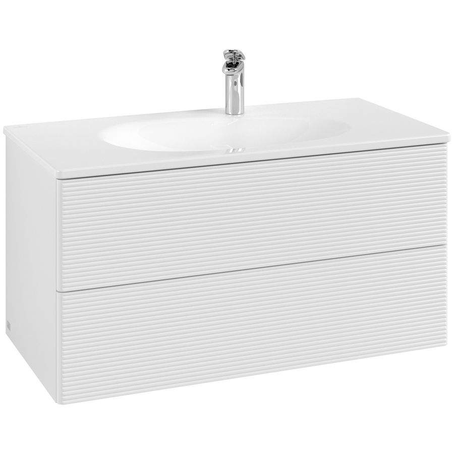 Wastafelonderkast Antao 988x504x496mm G.White.L K05100GF