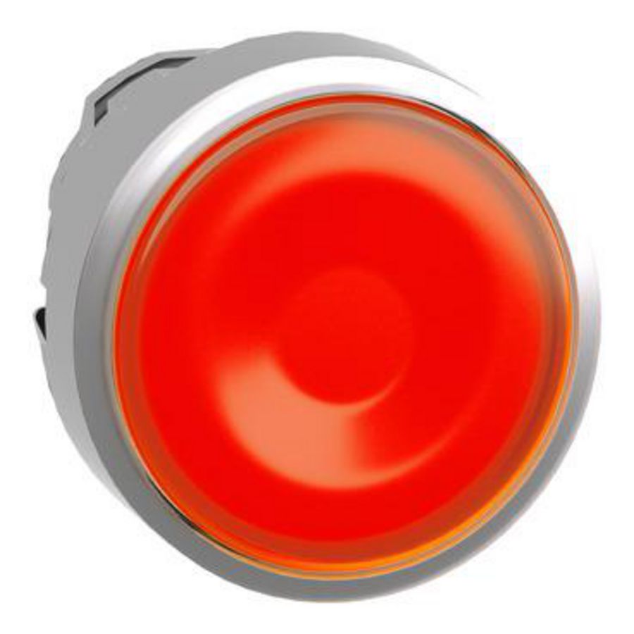 Kop voor verlichte drukknop Ø22mm Geel