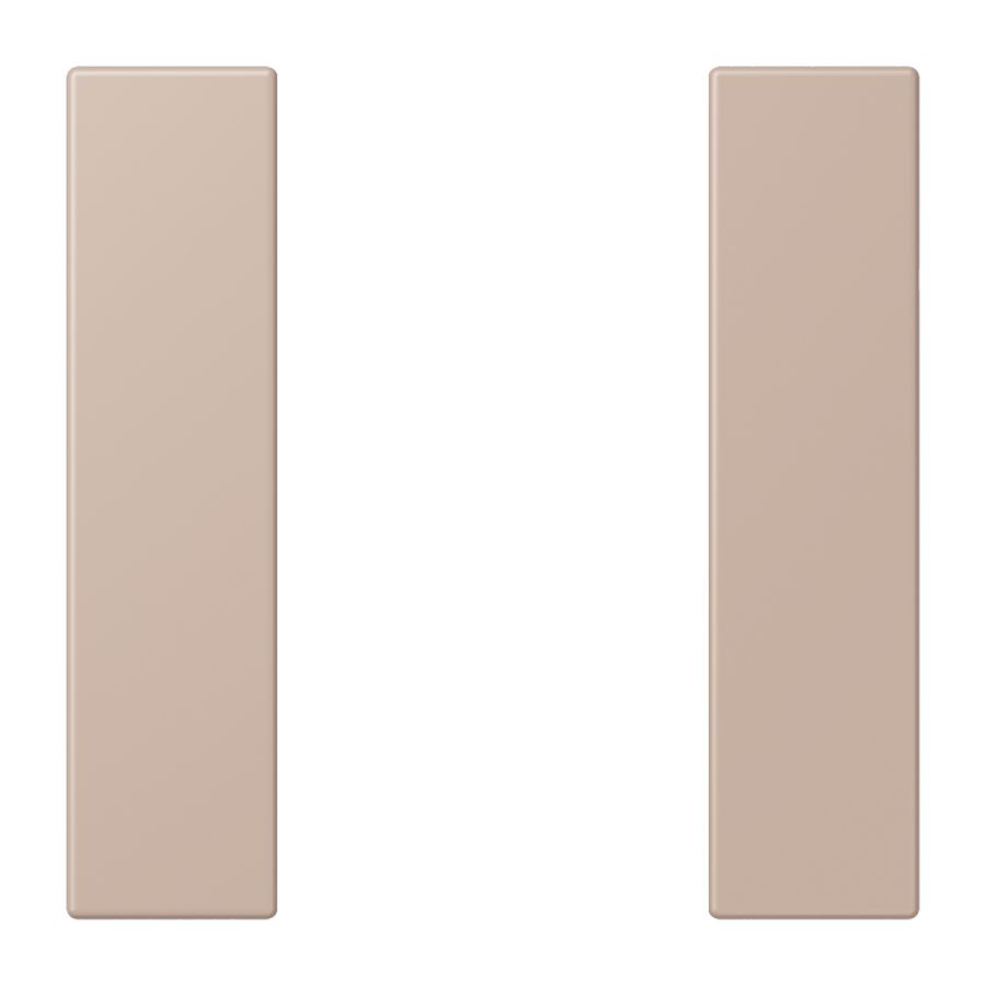 Tastafdekking F50 1-voudig compleet LC32131 KNX