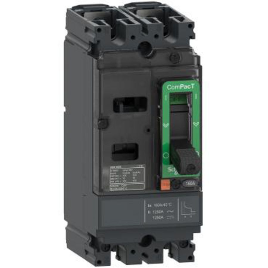 Vermogenschakelaar NSX100F 18kA AC/DC 2P 20A TMD ComPact