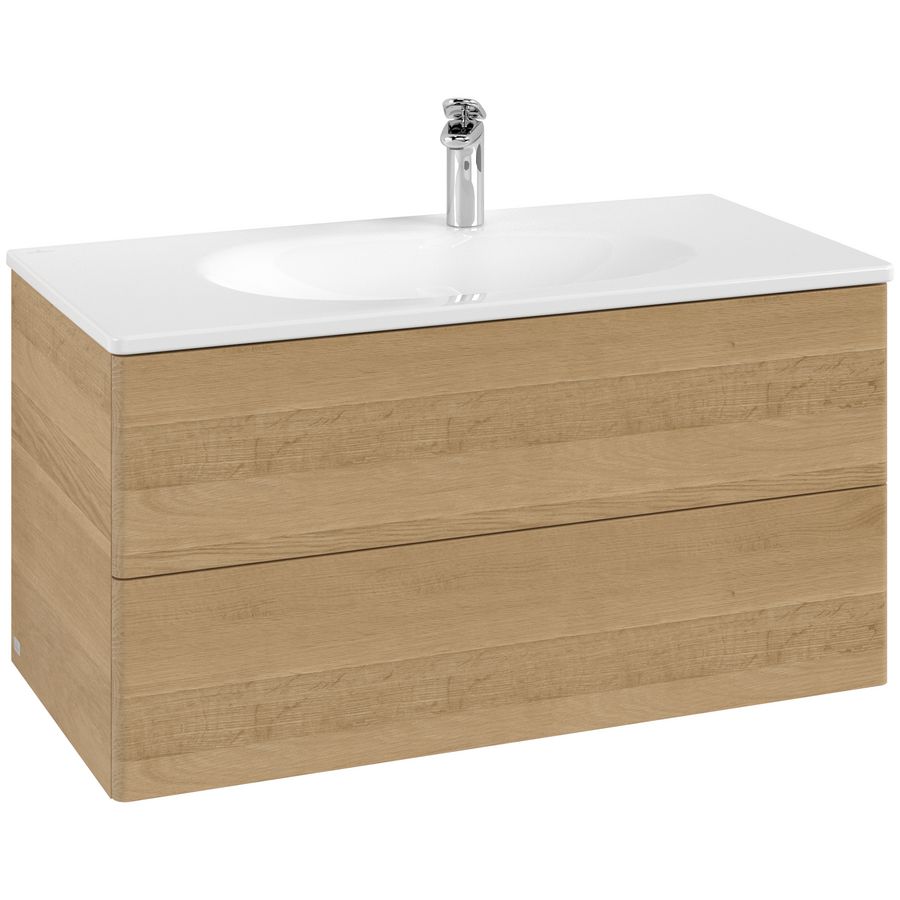 Wastafelonderkast Antao 988x504x496mm Honey Oak L05000HN
