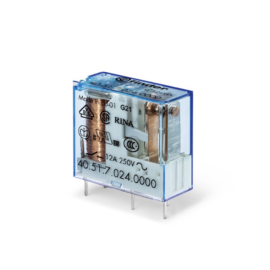 FIN RELAIS 1W 16A 24VDC S. VVE=50