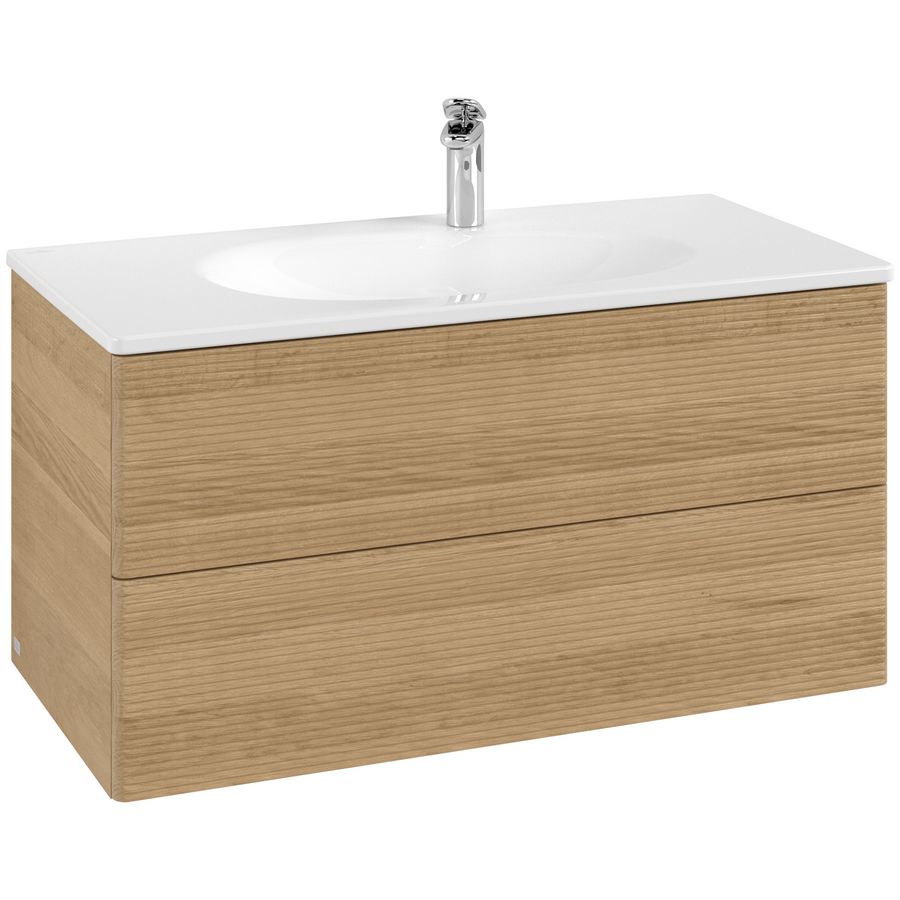 Wastafelonderkast Antao 988x504x496mm Honey Oak L05100HN