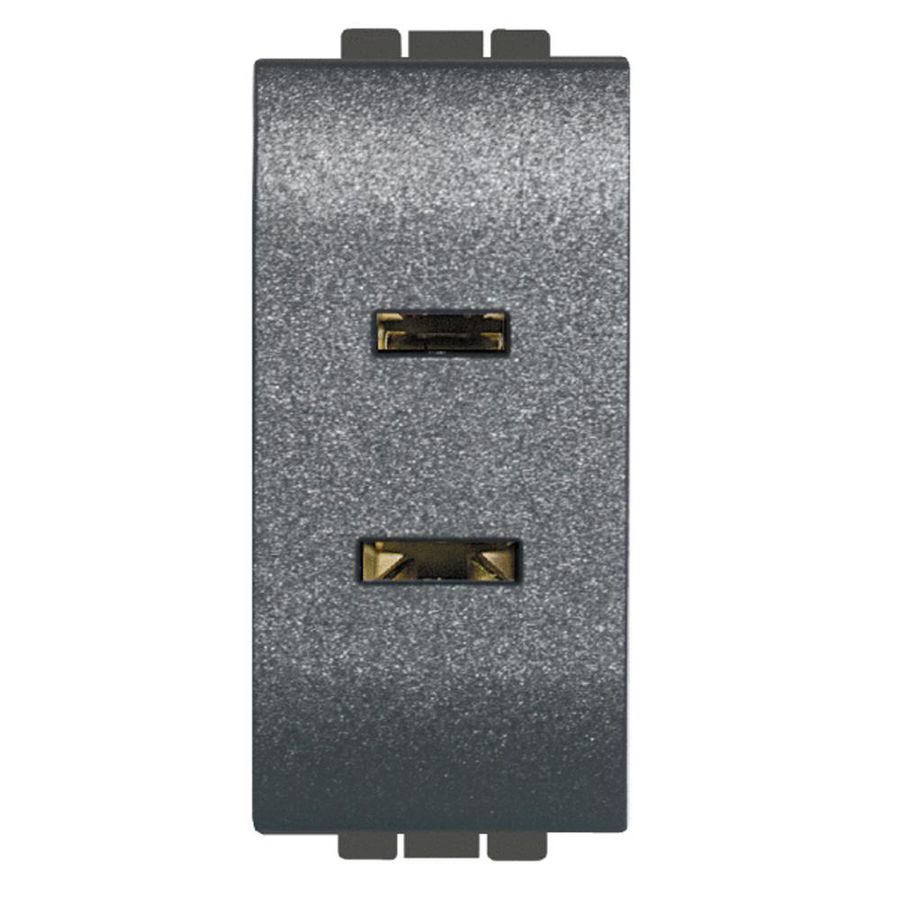 Wandcontactdoos USA 1 module Livinglight