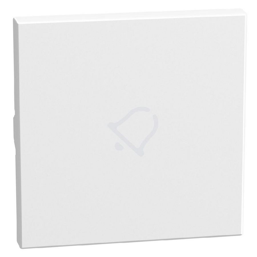 Light Now axiale toets met pictogram bel 2 modules - wit