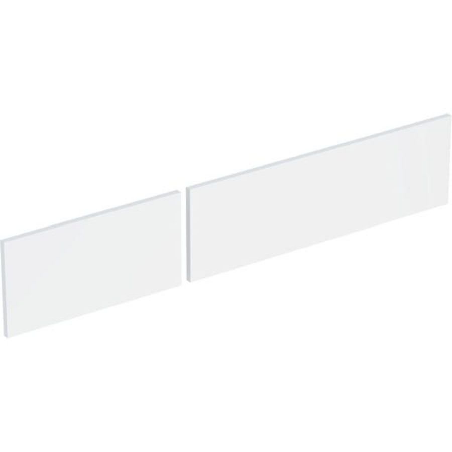 Ladefr.set Varif onderk/opzetwast+2 lade B120cm wit gel hggl