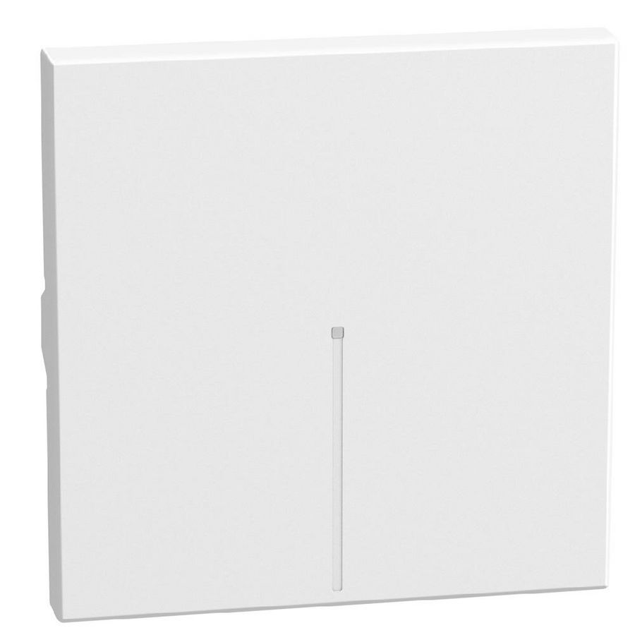 Light Now axiale toets voor bedieningen 2 modules - wit