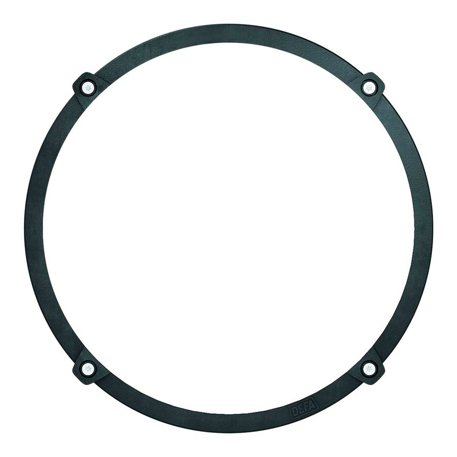 Verlichtingsarmatuur Ring 001 DALI 122875 8W 3000K zwart