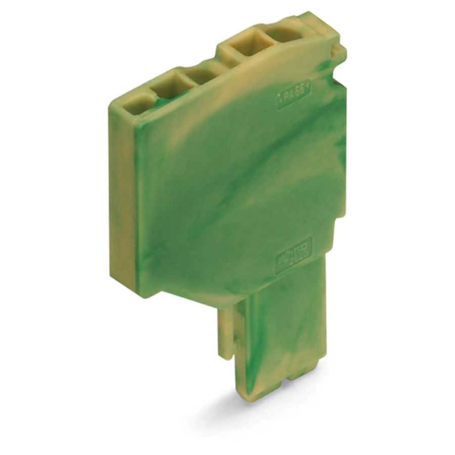 2-draads beginmodule FE steker Push-in 1,5 mm² groen VVE=250
