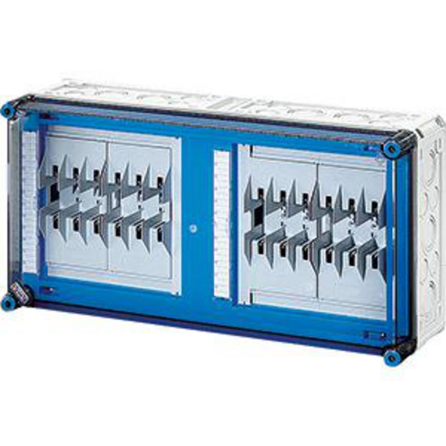 Zekeringk. 4x160A NH00 3p op r. 250A 5 P. BM4 600x300mm