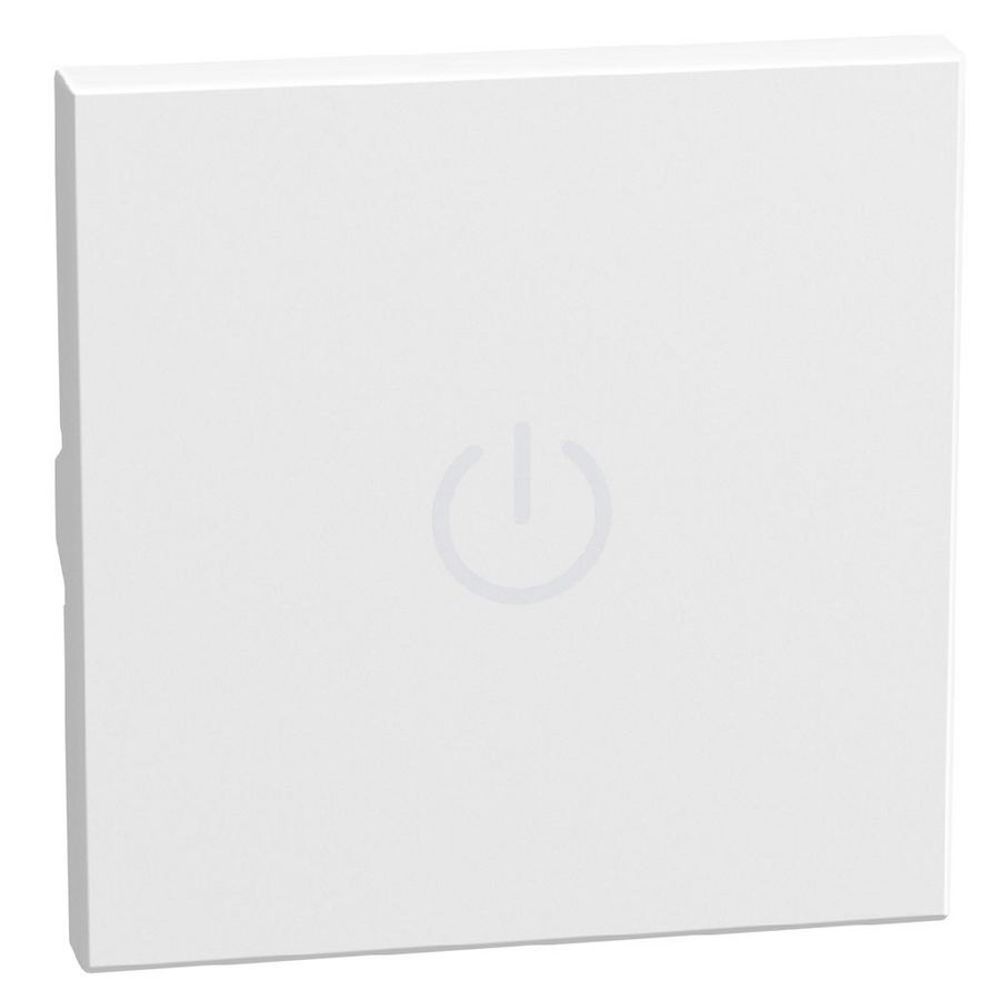 Light Now axiale toets met pictogram boiler 2 modules - wit