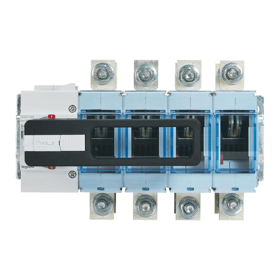 Doos a 6st. Bronomschakelaar DSX160 4P 160A-Maat 1-bevestigi