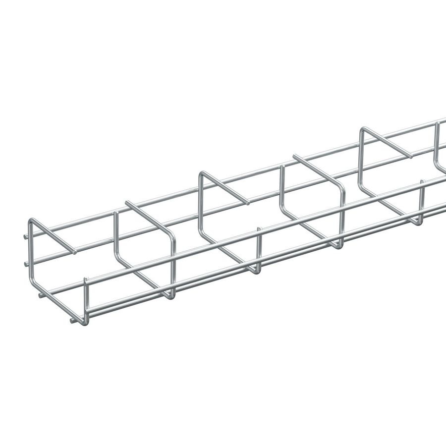 Lengte a 2,5m. Draadgoot 120x75mm rvs SS316L
