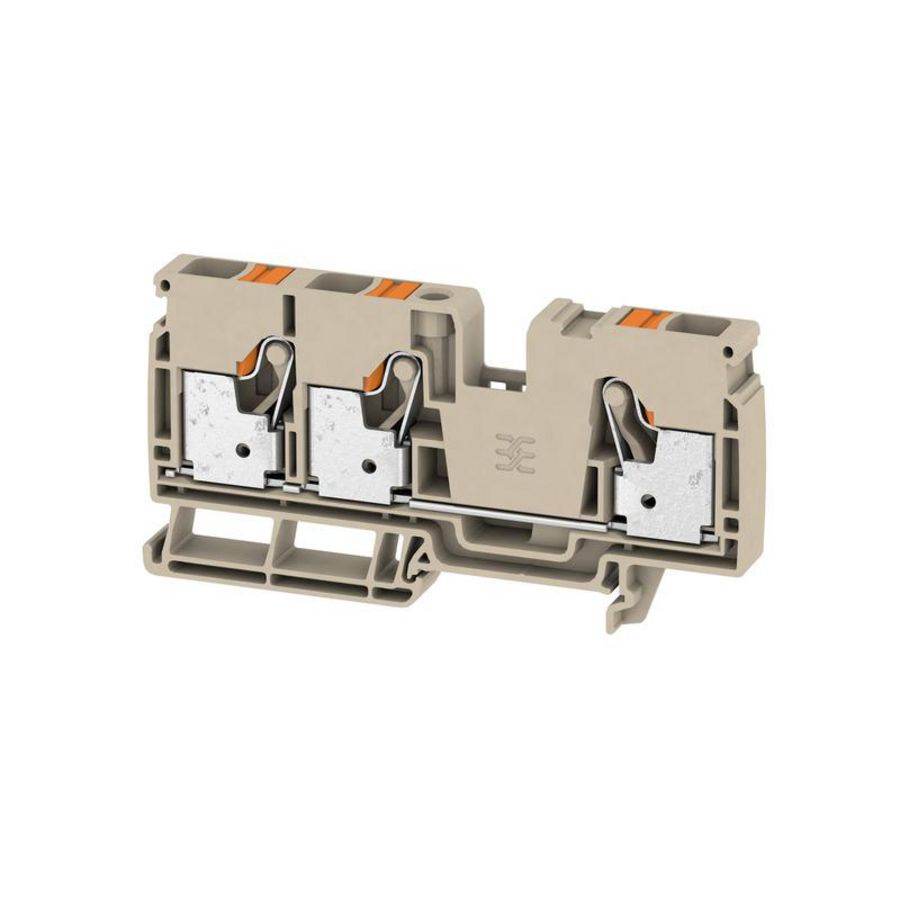 Doorvoerklem d.beige 10mm2 57 A 1000 V 2490520000 VVE=25