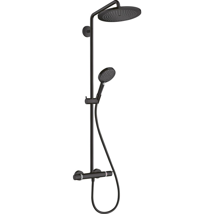 Croma Select S 280 Showerpipe EcoSmart 9L RAINDANCE mat zwart