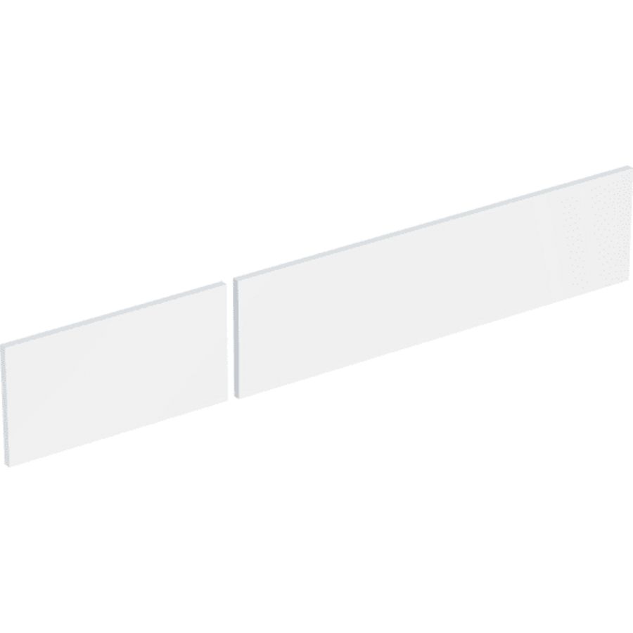 Ladefr.set Varif onderk/opzetwast+2 lade B135cm wit gel hggl