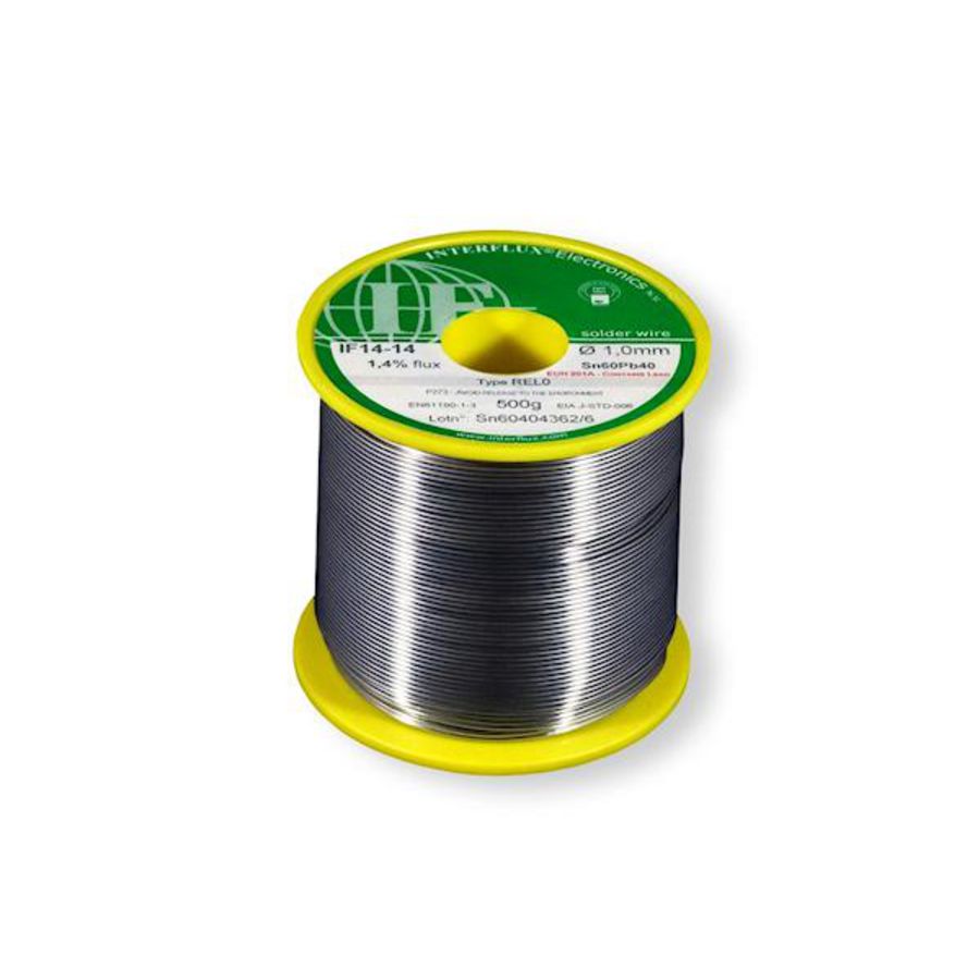 Soldeertin ø1mm 500gr. samenstelling Sn60PB40