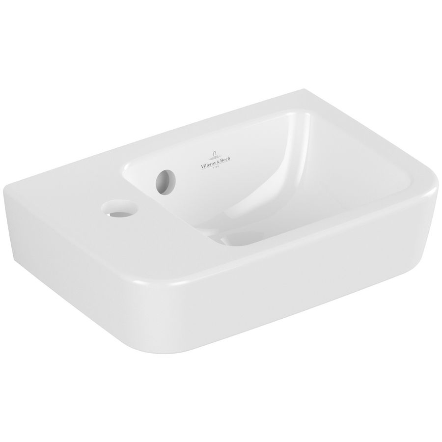 O.novo Fontein Compact 360x250mm kraan links met overloop