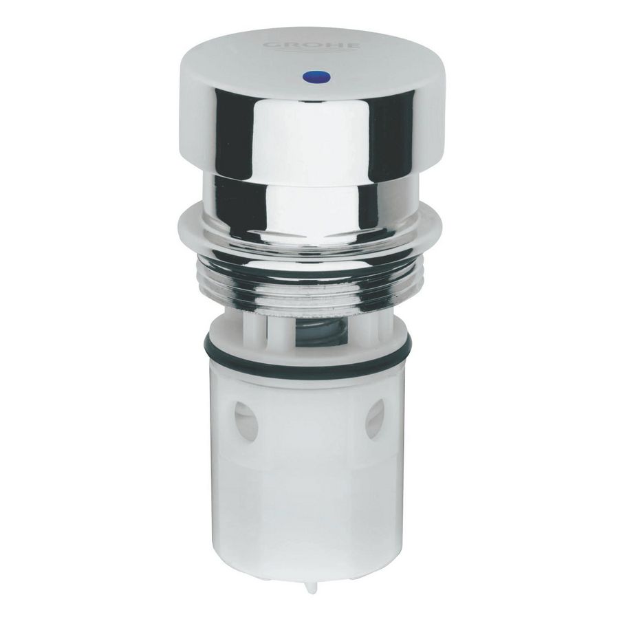 Kardoes 1/2" incl. knop chroom zelfsluitend koud