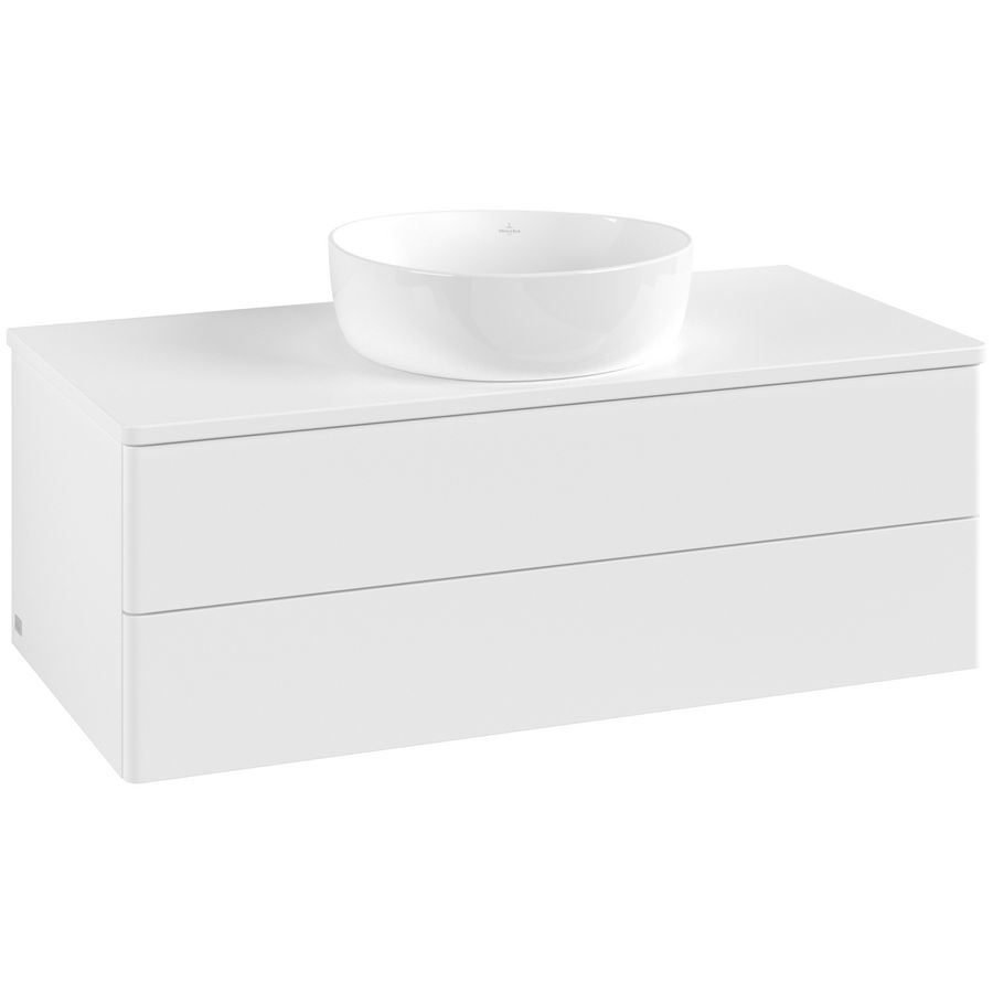 Wastafelonderkast Antao 1000x360x500mm White Matt Lacquer K20050MT