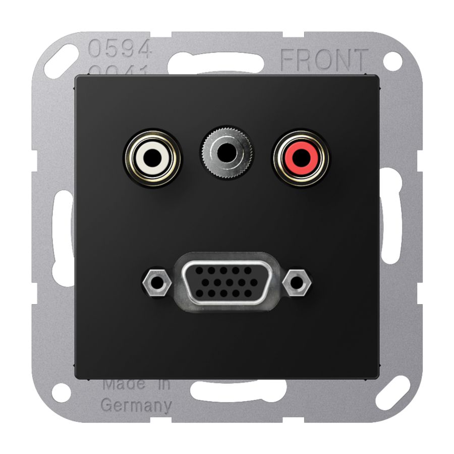 Afdekking A500 matzw voor Audio/Jack/VGA
