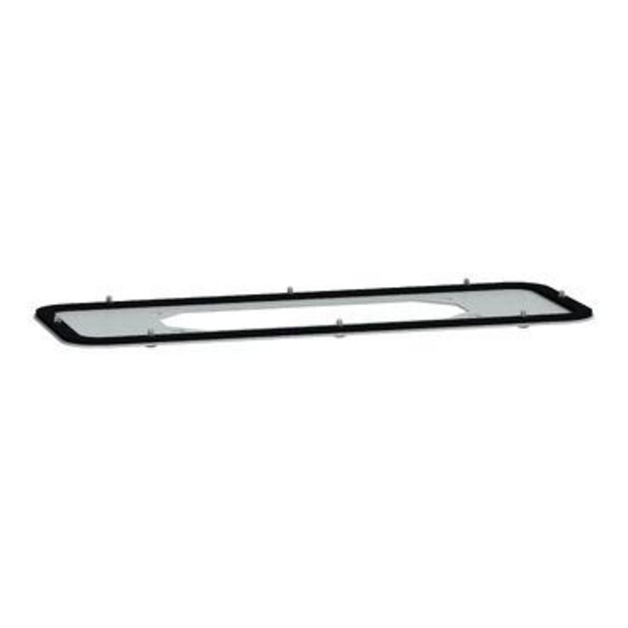Kabelwartelplaat Spacial S3D 1xFL21 uitsnijding 345x130mm -